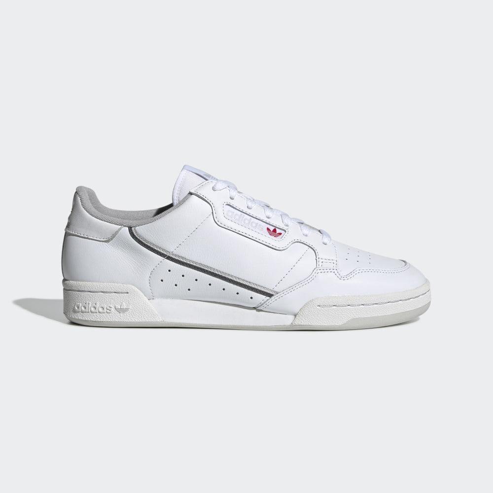 Originals Adidas Continental 80 Barbati Romania - Albi/Gri EE5342